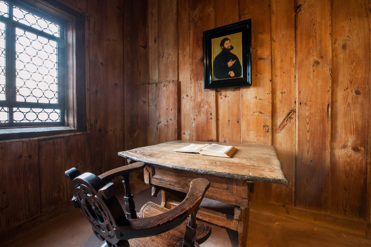 The Luther Cell (Lutherstube) - birthplace of the German written language 