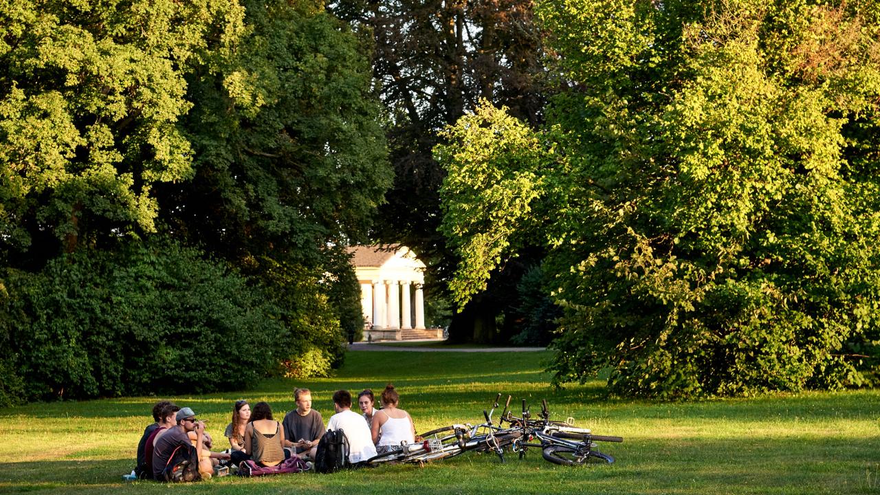 Park an der Ilm in Weimar, Römisches Haus