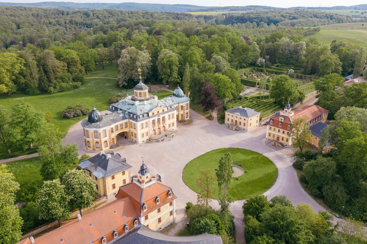 Belvedere Castle in Weimar