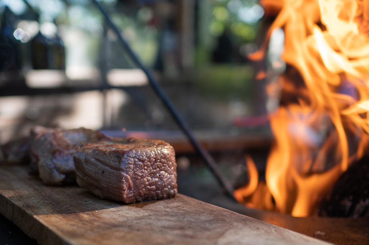 Steak vom Grill in der Bachstelze Erfurt