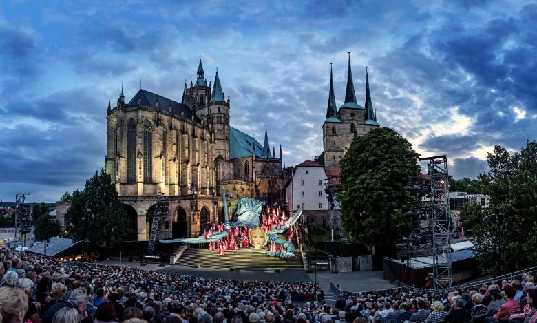 DomStufen-Festspiele in Erfurt, Aufführung „Tosca“ 2016