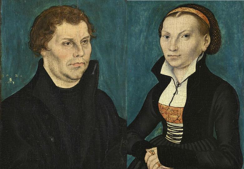 Ehebildnisse Martin und Katharina Luther